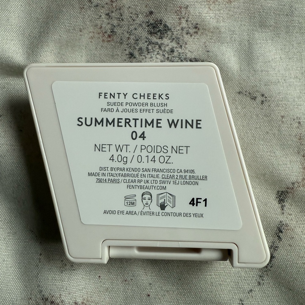 Fenty Beauty Suede Powder Blush in Summertime Wine - Picture 8 of 8